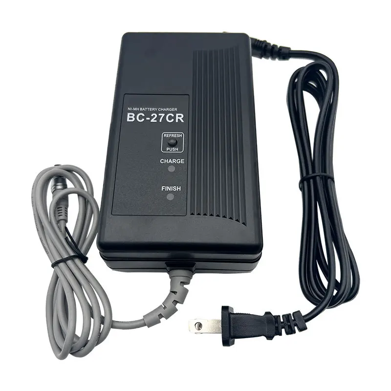 

Brand new BC-27CR charger for total stations BT-52Q BT-52QA Battery 3 PIN EU / US plug surveying instruments