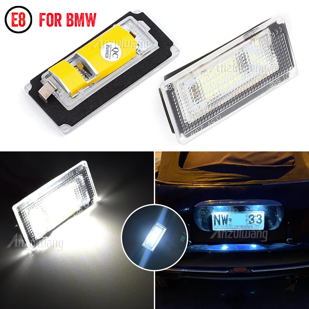 Bombilla LED Canbus para matrícula de coche, luz blanca para BMW Mini R50,  R52, R53, R56, R57, R58, R59, 4 piezas, C5W - AliExpress