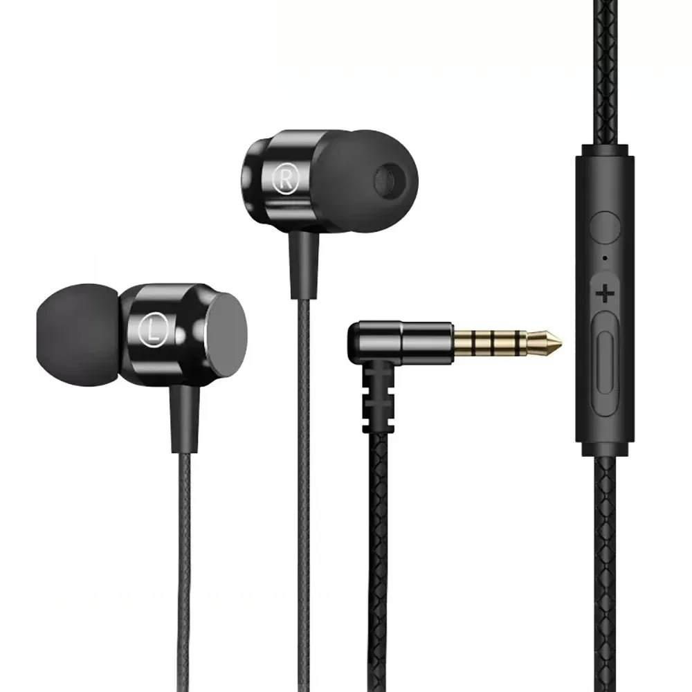 Enhanced HiFi Stereo In-Ear Wired Earphones with Microphone