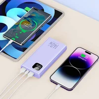 100000 мАч, 140 Вт, внешний аккумулятор большой емкости PD 22,5 Вт, сверхбыстрая зарядка, портативное зарядное устройство для iPhone 12-17, Samsung 2026 — изображение 4