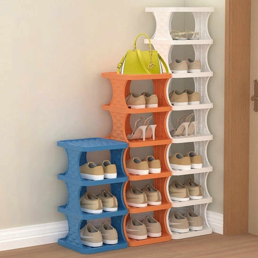 Multi Layer Simple Shoes Shelf Storage Organizer Color Cabinet Shoes Racks Household Rack Detachable Shoe Racks For Bedroom 4