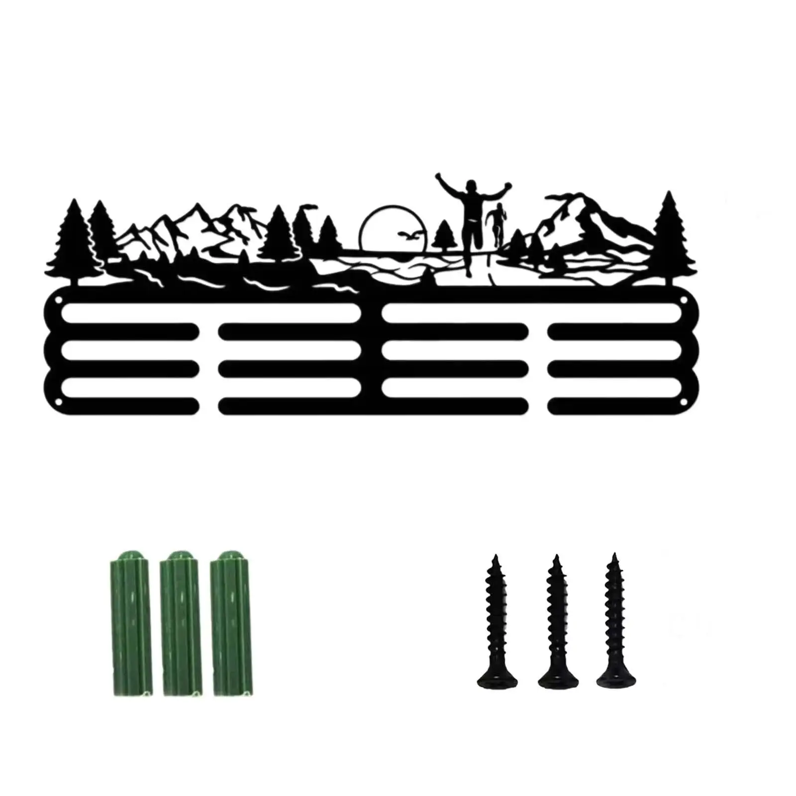 Medaillenaufhänger, Präsentationsständer, Aufbewahrung, zum Aufhängen, einfach zu installierender Organizer