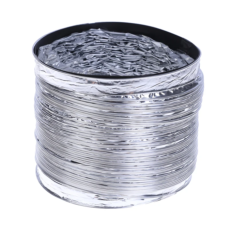 3.1Inch Flex Air Aluminum Foil Ducting Dryer Vent Hose 1.5M For Ventilation