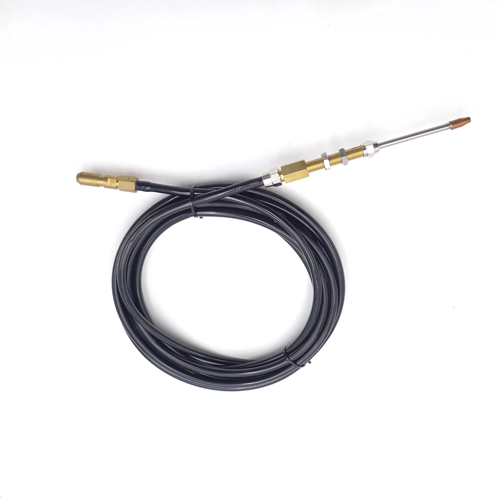 Automatic Wire Feeder Feeding Machine Welder Laser Torch Liner PU Pipe Steel Aluminium Welding Tube Fit WF-007 WF007 4mters