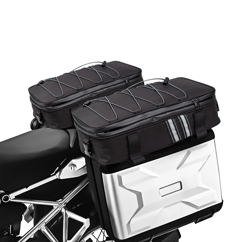 Motorcycle Luggage Add-On Bags for BMW R1200GS LC / Adventure (2013–2017) & R1250GS 6