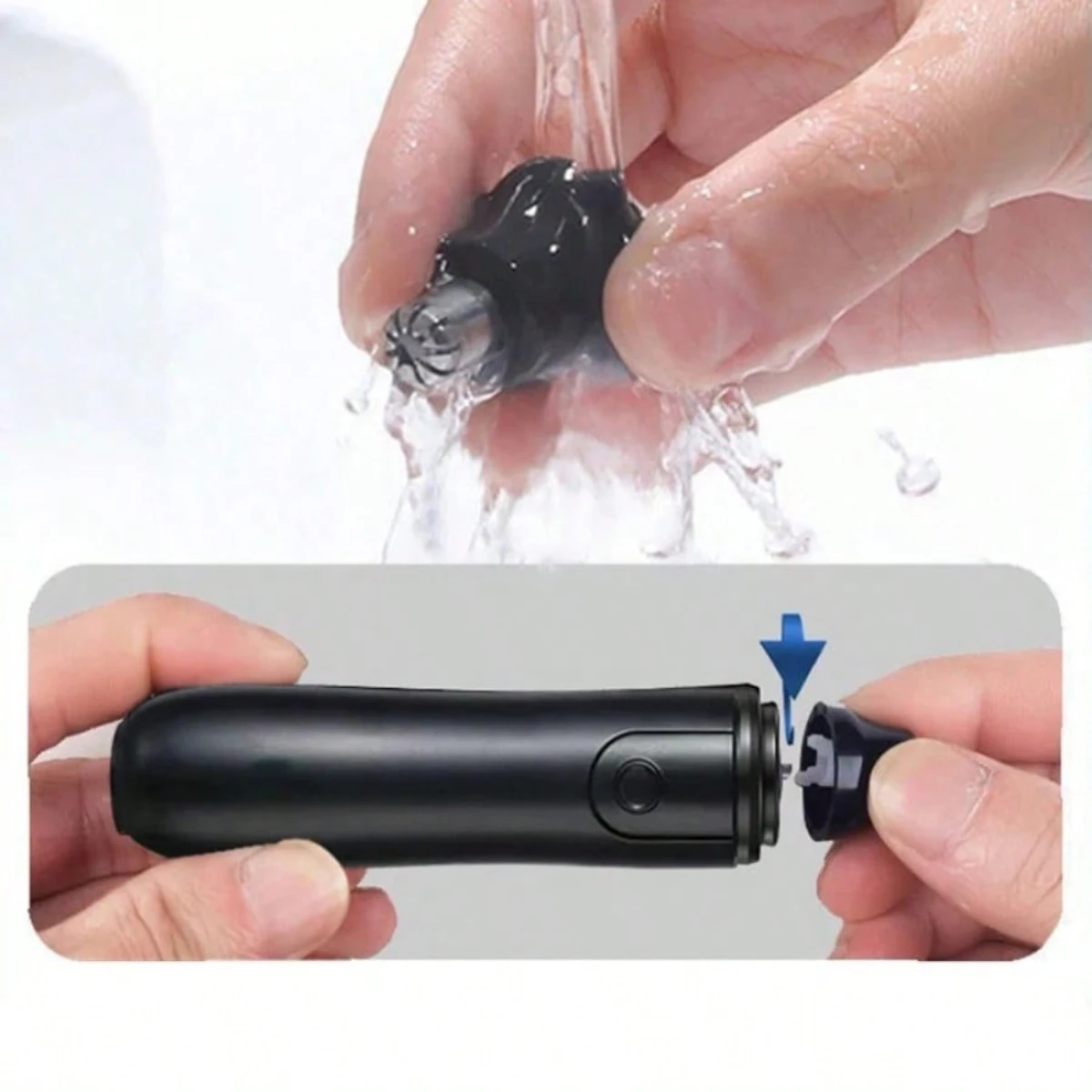 Portable Electric Nose Hair Trimmer Clipper Shaver