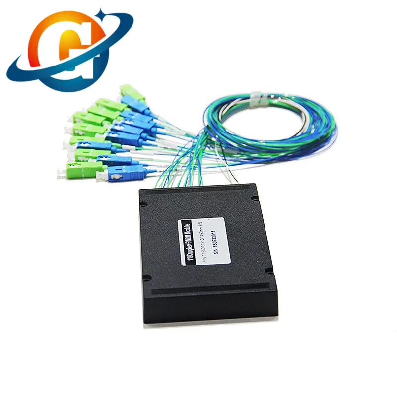 Modulo Cwdm 1270-1610Nm Divisione Lunghezza D'Onda Multiplexer 8 Canali Fibra Ottica Edfa Gpon + 10Gpon 1Xn Fbt + Fwdm