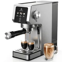 Machine 20 Bar, Professional Espresso Maker with Milk Frother Steam Wand 1