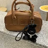 Black Pearl Rabbit Pendant Cute Bag Decorations Creative Gifts for Best Friend School Bag Keychain Women Jewelry Accessories