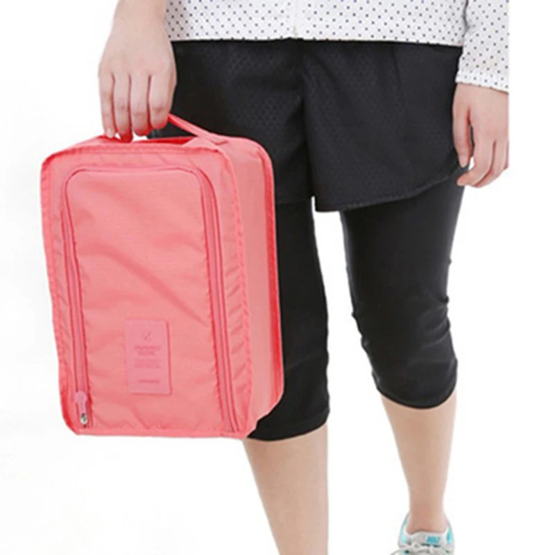 Multifunction Travel Bag Portable Tote Bags for Women Nylon Fold Dust-proof Shoe Organizer Storage Handbag Travelling Ladies 4 S0b278e4c486d4e55acf12edb936fe0bet