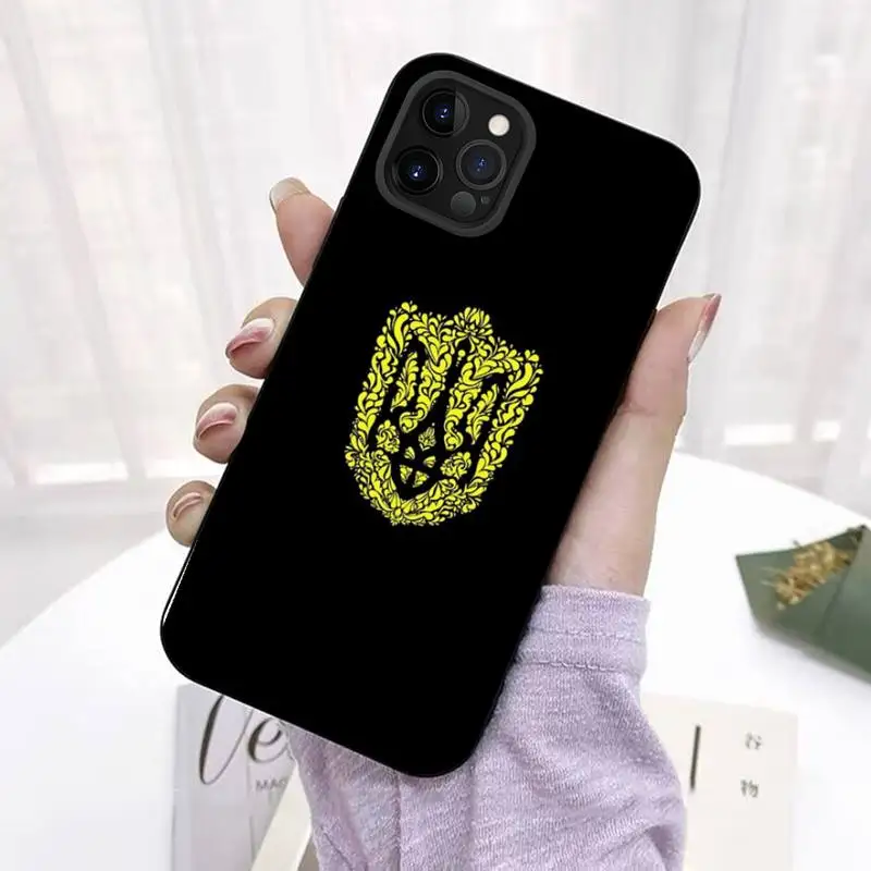 Keep Calm And Ukraine Of Flag Phone Case for iPhone 11 12 13 Mini Pro Max 8 7 6 6S Plus X 5 SE 2020 XR XS Funda Case iphone 13 pro max case leather