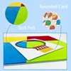 Montessori Material Felt Toys Balloon Children Logical Thinking Color Matching Games Educational Learning Toys Teaching Aids 4