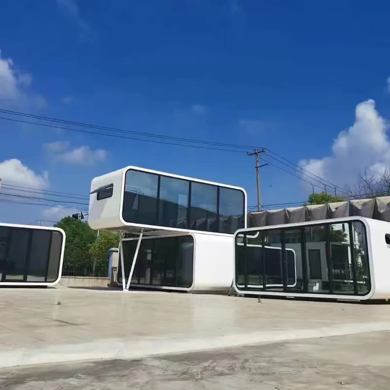 Casa Pré-fabricada Moderna Minimalista Do Lazer Casa De Férias Apropriada  Para Hotéis Característicos - AliExpress