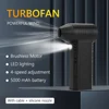 Power Mini Turbo Jet Fan Rechargeable Electric Air Duster 110000RPM Air Blower Jet Dry Blower For Computer Laptop Keyboard Clean 6