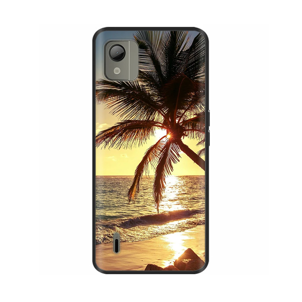 Premium Black Silicone Shockproof Phone Case Cover