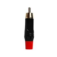 4/10/20pcs Gold RCA Phono Plugs - Coaxial AV Audio Video Solder Connector for Speaker PC 2