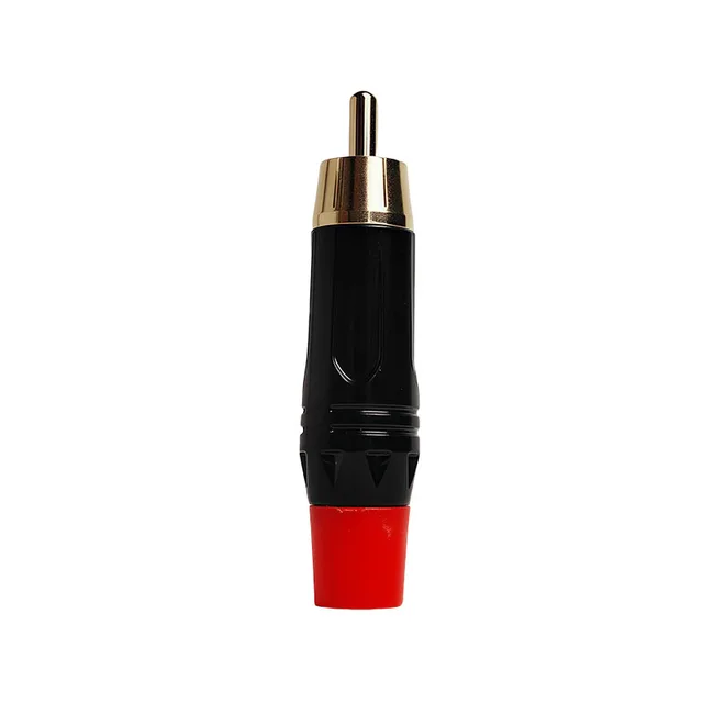 4/10/20pcs Gold RCA Phono Plugs - Coaxial AV Audio Video Solder Connector for Speaker PC 2