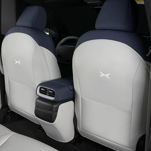 For Xpeng G6 Rear Seat Anti Kick Cushion Seat Cover Accessories Modification Anti kick pad Interior Decoration Car Mounted Produ 1