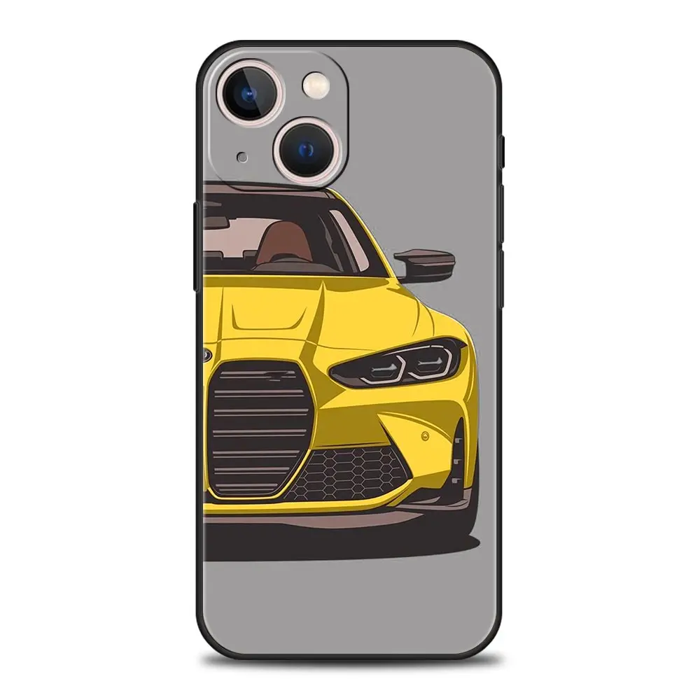 JDM Type R Civic Sport Car Design Phone Case - Soft Black Cover