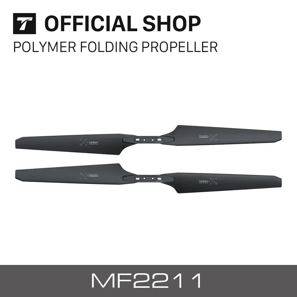 

T-MOTOR MF1604 MF1806 MF2009 MF2211 MF2412 MF214 MF2815 Polymer Folding Propeller Carbon for Rc Multi-rotors VTOL Multicoptor