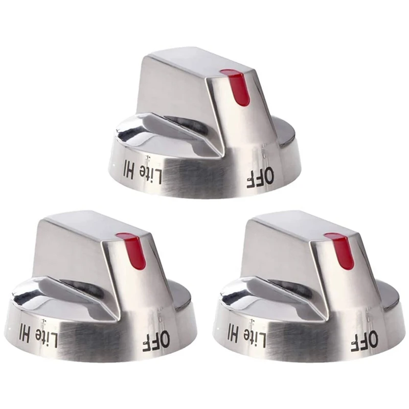 Promotion! DG64-00473A Burner Dial Knob Range Oven Replacement For Samsung Top Gas Stove 3PCS |