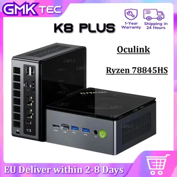 GMKtec-Mini PC K8 Plus Ryzen 7 8845HS, Ordinateur Gamer, Windows11Pro,DDR5, 5600Mhz,PCIe 4.0,Nvme, SSD, WiFi6, BT Stimule Mini PC 1