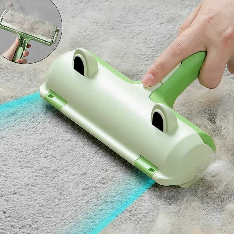 Large Cat Hair Removal Brush Pet Fluff Removal Roller Portable Washable