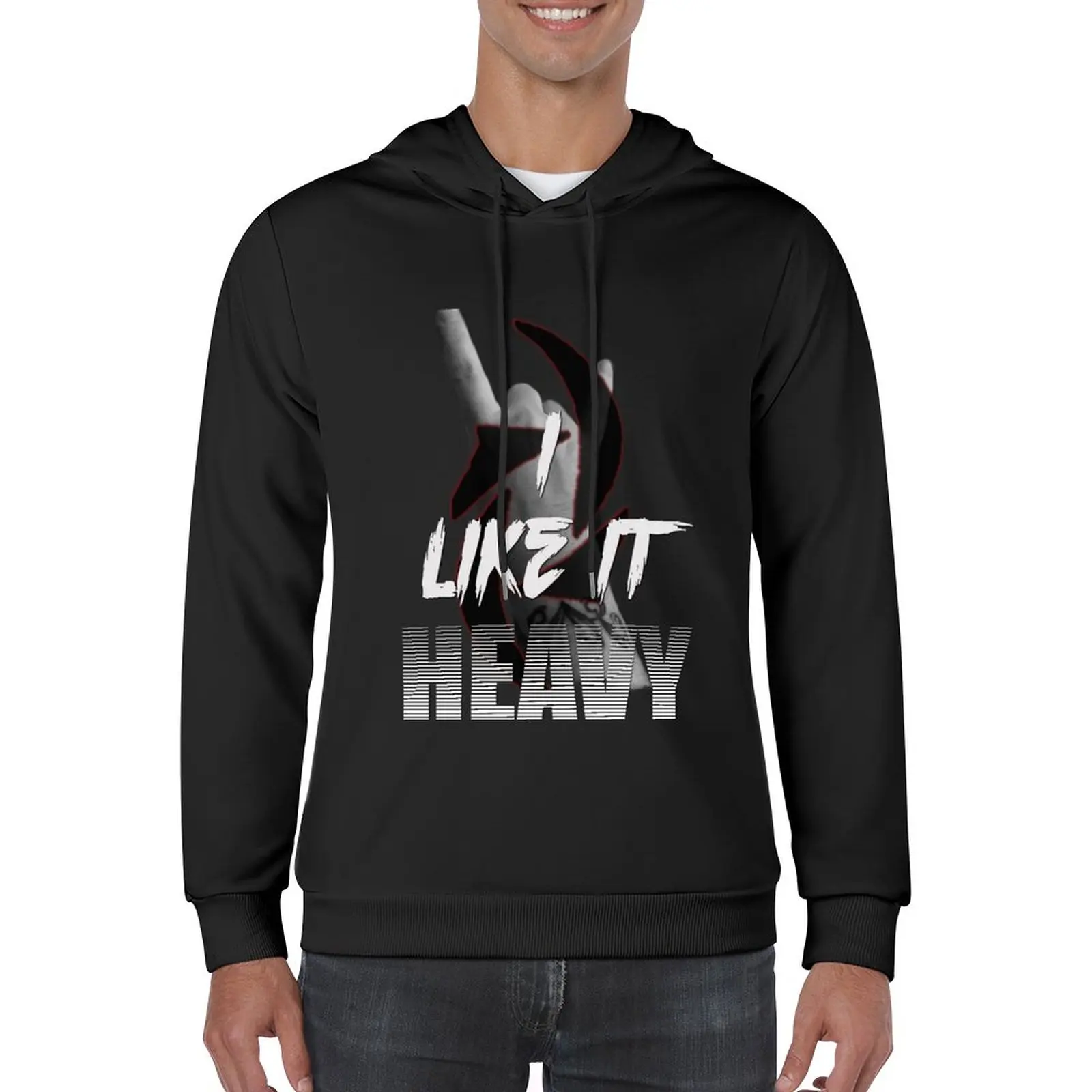 

New I Like It Heavy Pullover Hoodie korean style clothes korean autumn clothes men clothes hoody