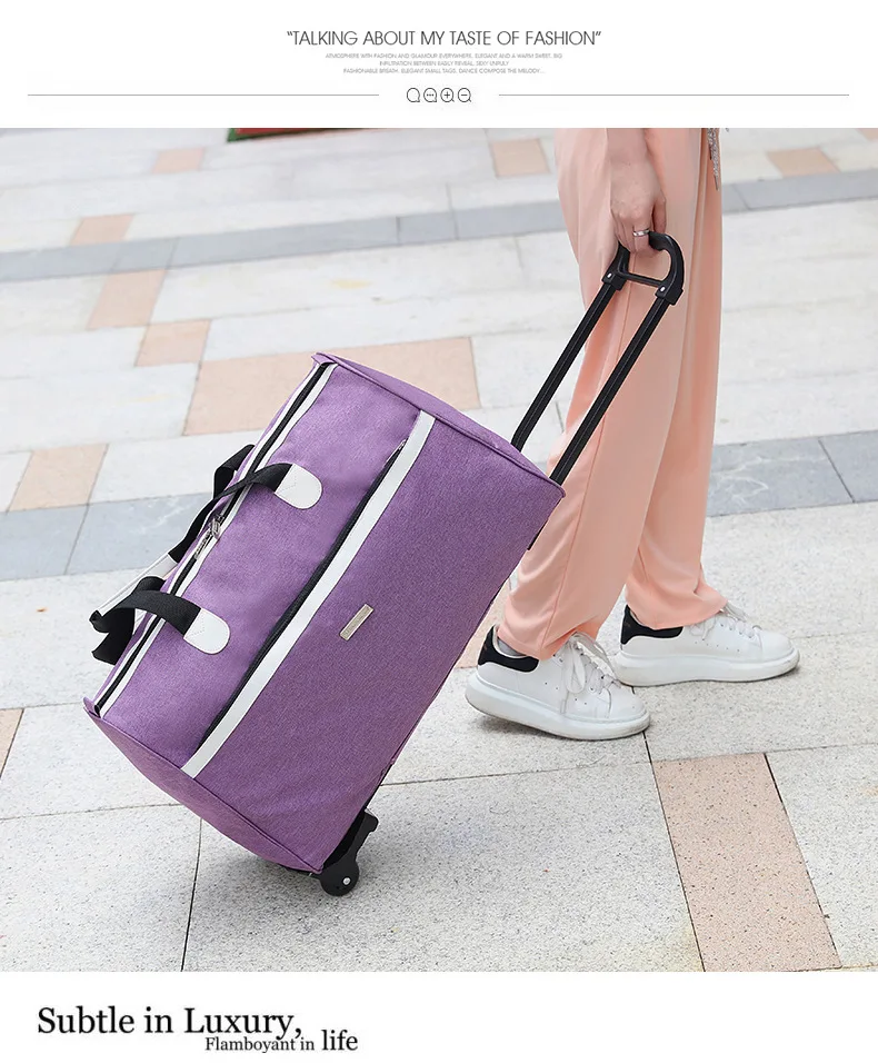 Rolling Craft Tote Best Cricut Carrying Case Large Capacity