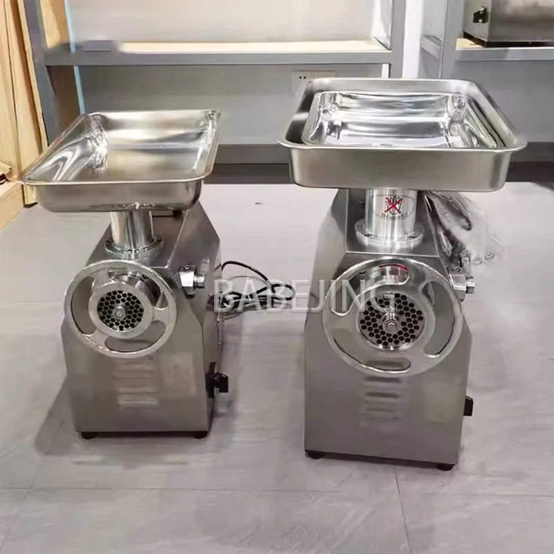 BABEJING Commercial Industrial Meat Grinder, Electric Multifunctional Meat Grinder, Stainless Steel Food Chopper 6