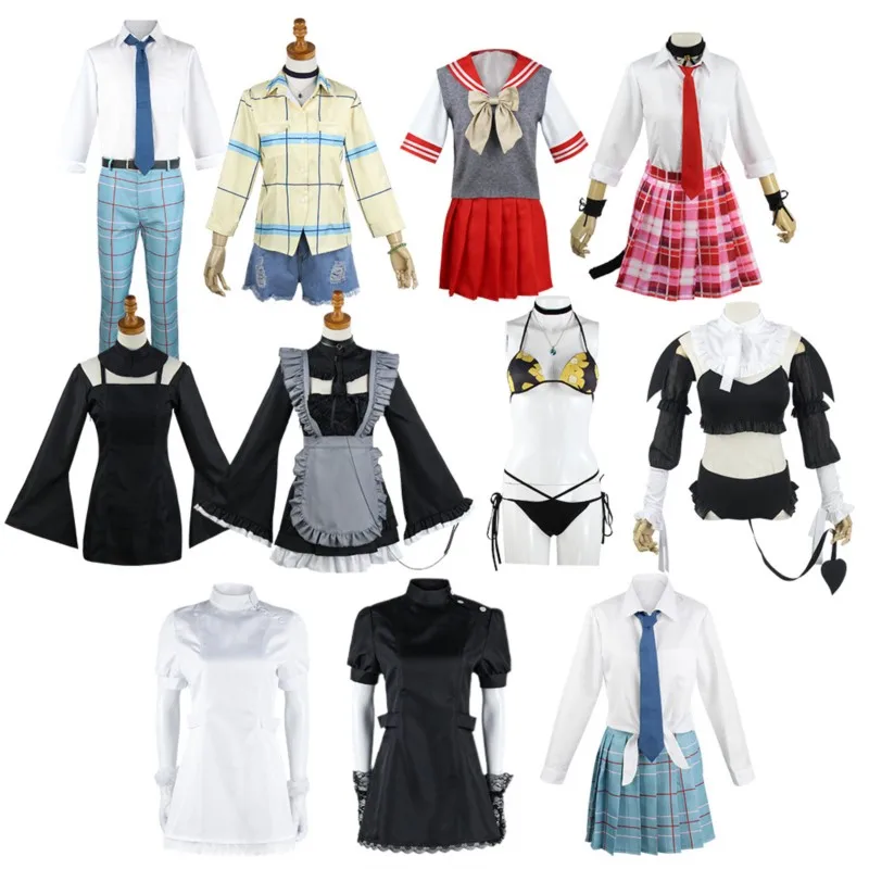 

Anime Hitori Gotoh Cosplay Costume Yamada Inui Sajuna Kita Ikuyo Swimwear Outfits Ijichi Nijika JK Uniform Skirt For Girls Comic