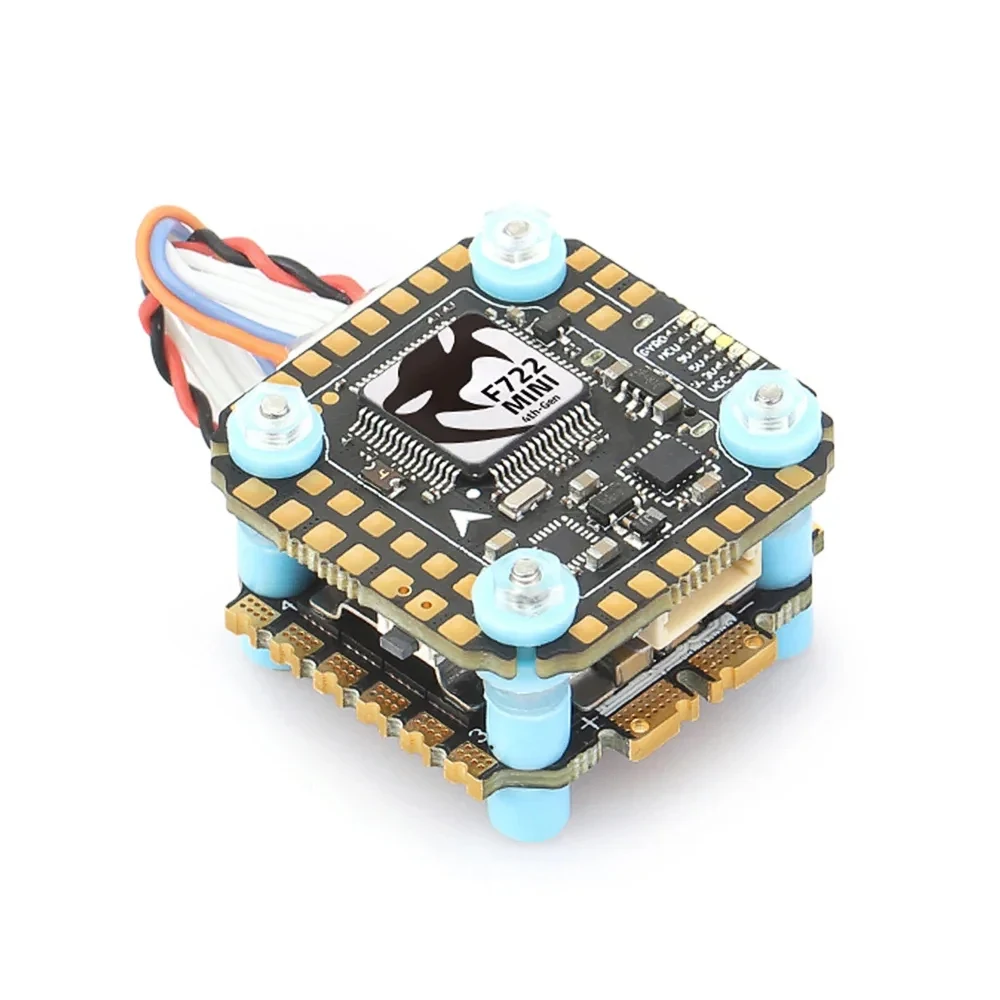 DIATONE MAMBA MK4 F722 MINI OSD Flight Controller W/ BLHeli_32 F40_128K ESC Dshot300/600/1200 3-6S for RC FPV Racing Drone Parts thumbnail 2