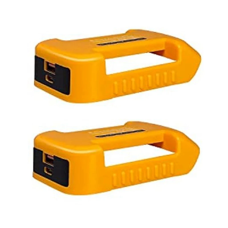 

2 шт./упаковка, USB-адаптер для зарядки Dewalt 20 в, с быстрой зарядкой