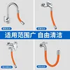 Kitchen Faucet Extension Pipe Extender Anti-splash Appliance Household Extension Hose Can Rotate Hot and Cold Pipes Bathroom 5