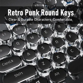 EWEADN TK100 Retro Mechanical Keyboard 5