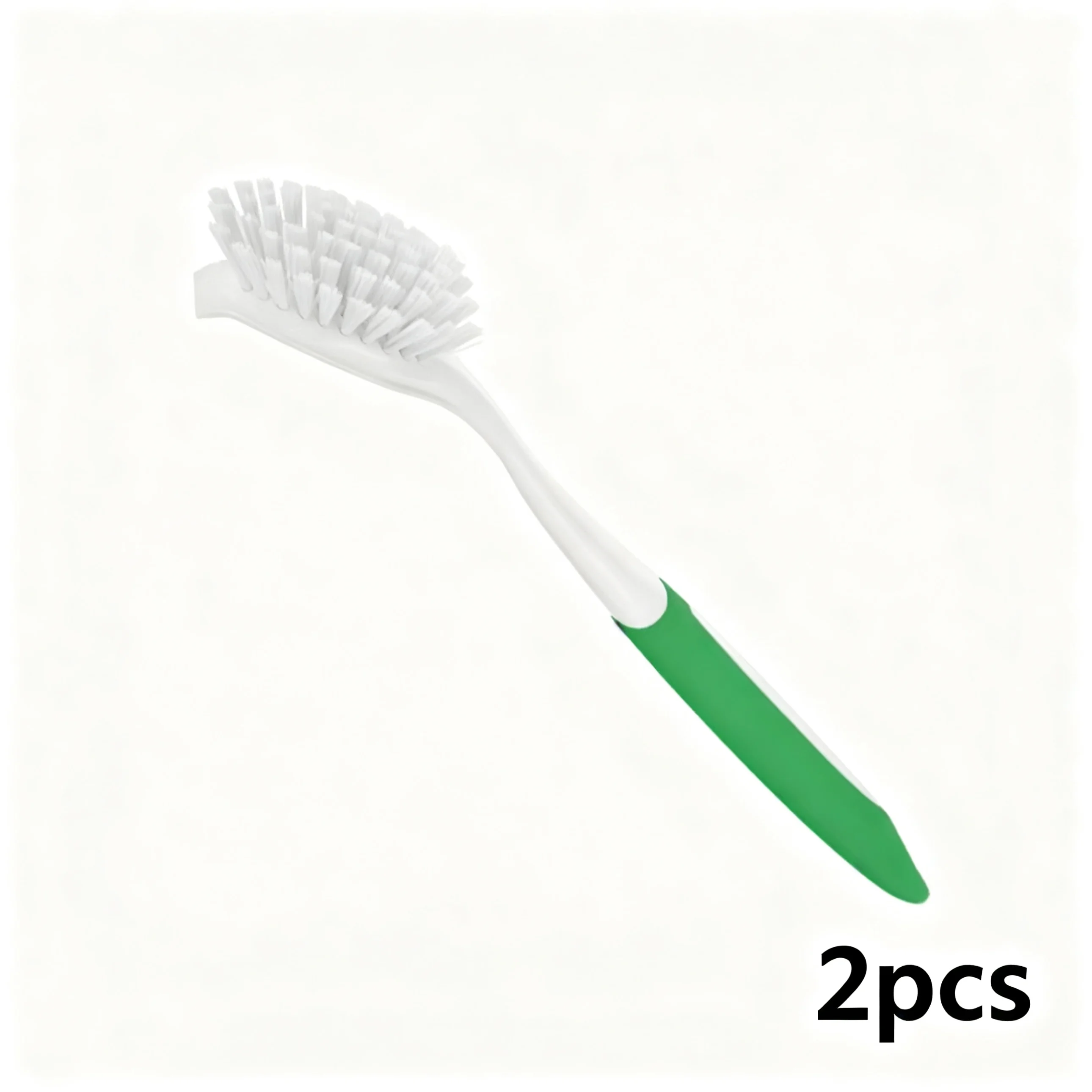 Premium Kitchen Dish Scrubber Brush with Stiff Bristles and Ergonomic Handle