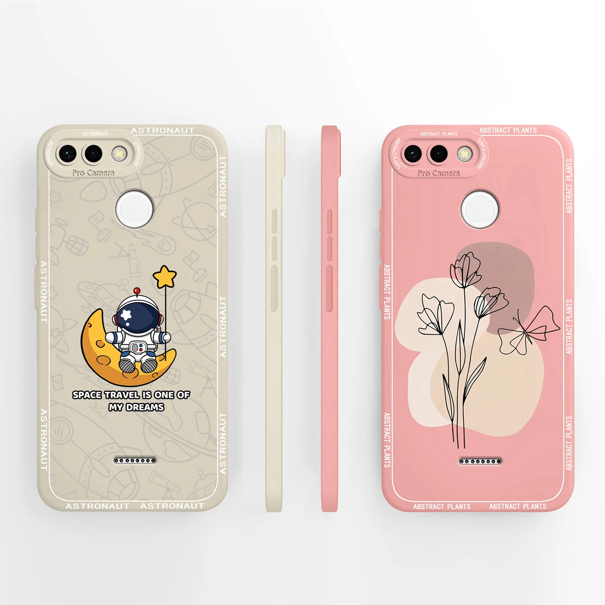 Fun Cartoon Liquid Silicone Phone Case - Full Protection Bumper Cover