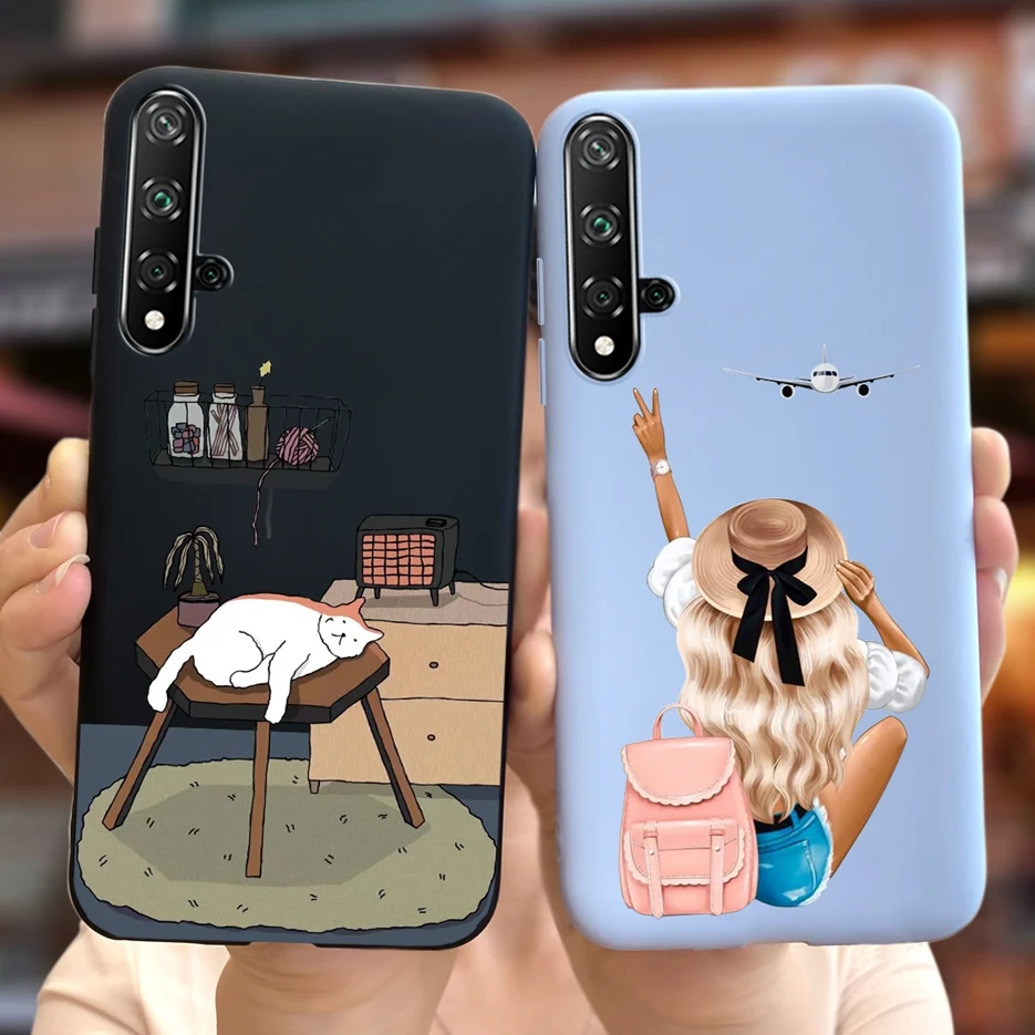 Fashion Cartoon Soft Silicone Phone Case Cover