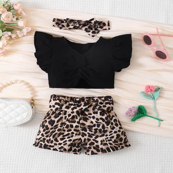 Leopard Baby Girl Outfit 1