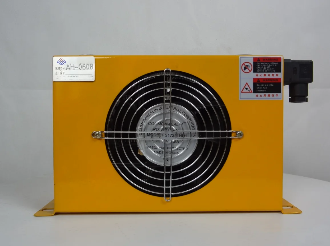 

60L/min Hydraulic Air Cooler AH0608T-CA Hot Selling Hardware Tools Fan Air Cooling Oil Cooling Machine 110v 220v 24v 12v 380v