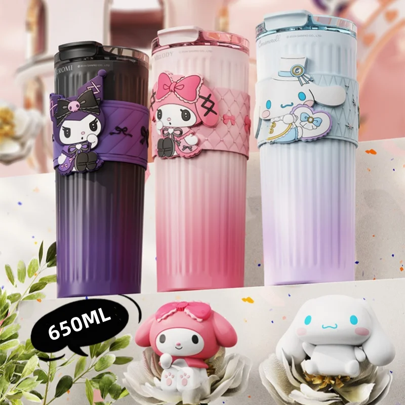 Stainless Steel Coffee Cup Thermos Straight Drink Sippy Cup