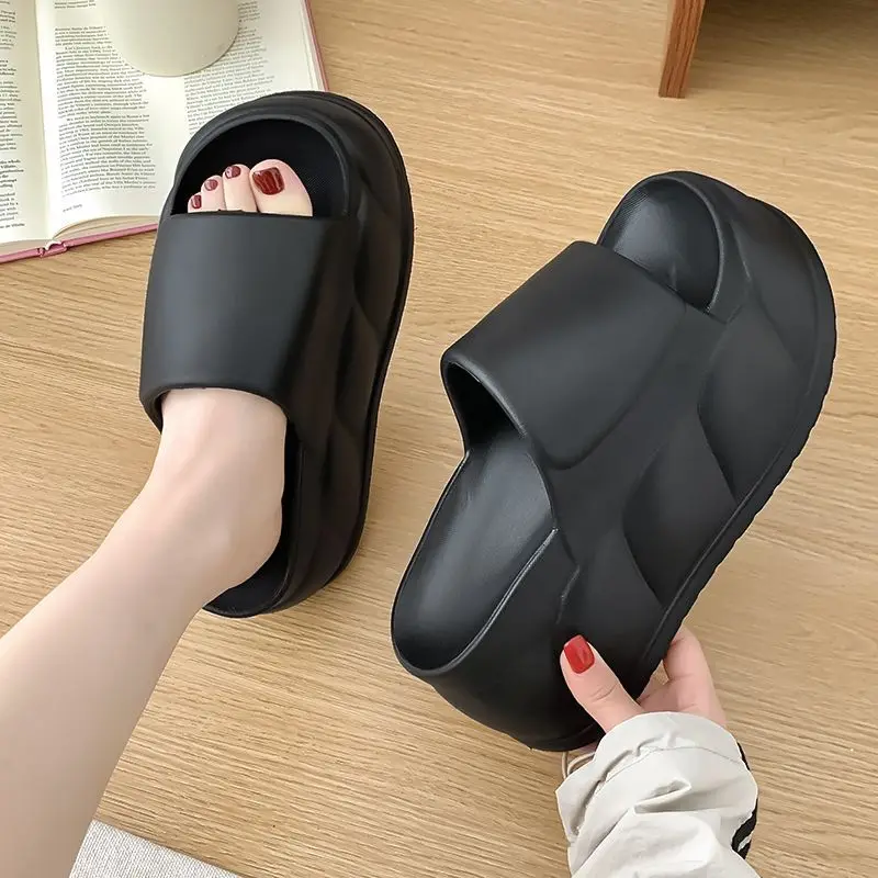 New super thick chunky slippers women's summer home slides 8