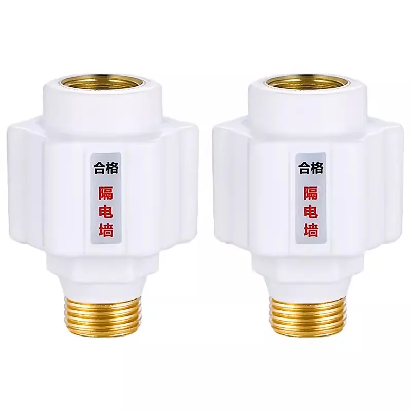 Bathroom Electric Water Heater Electrical Wall Joints Leakage Valve Home Shower Anti-Electric Shock Protection Wall Device