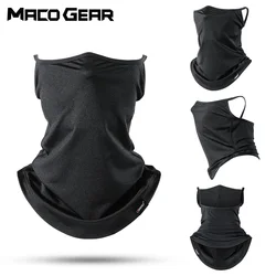 Summer Hiking Scarf Hike Sports Bandana Neck Gaiter Outdoor Fishing Hunting Anti-UV Balaclava Hanging Ear Triangle Face Mask
