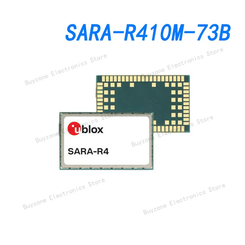 

SARA-R410M-73B Cellular Modules LTE/Cat M1 NB1 module Cat M1 Korea regional variant LGA, 16x26 mm, 250 pcs/reel