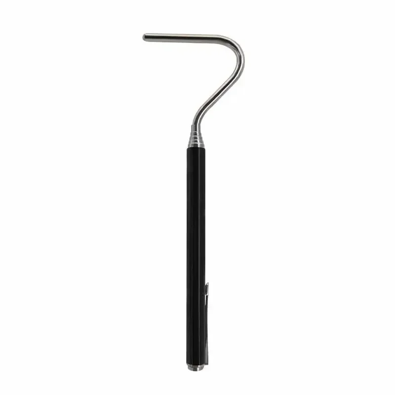17-67cm Reptile Snake Hooks 1 Pack of Professional Snake Hooks Catching Tools Retractable Stainless Steel Hook Accessories