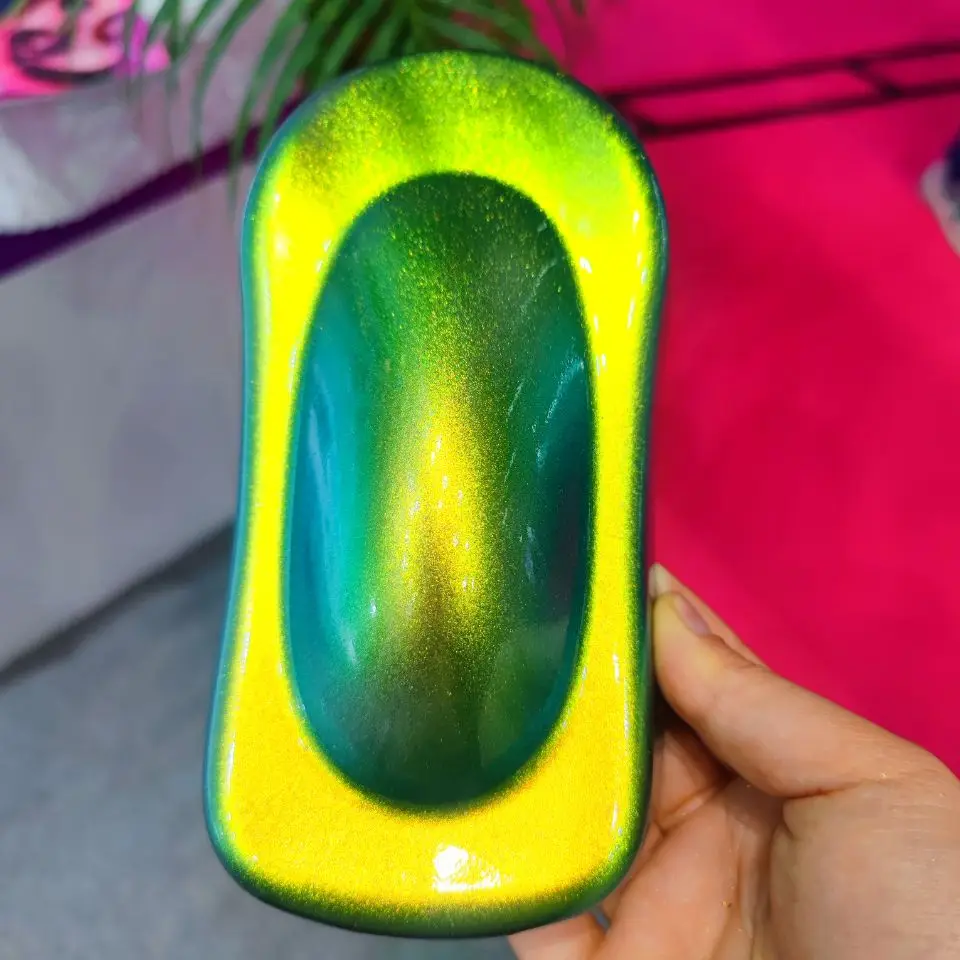 SuperShiftingChameleonPigmentPowderGoldBlueGreenColorShift