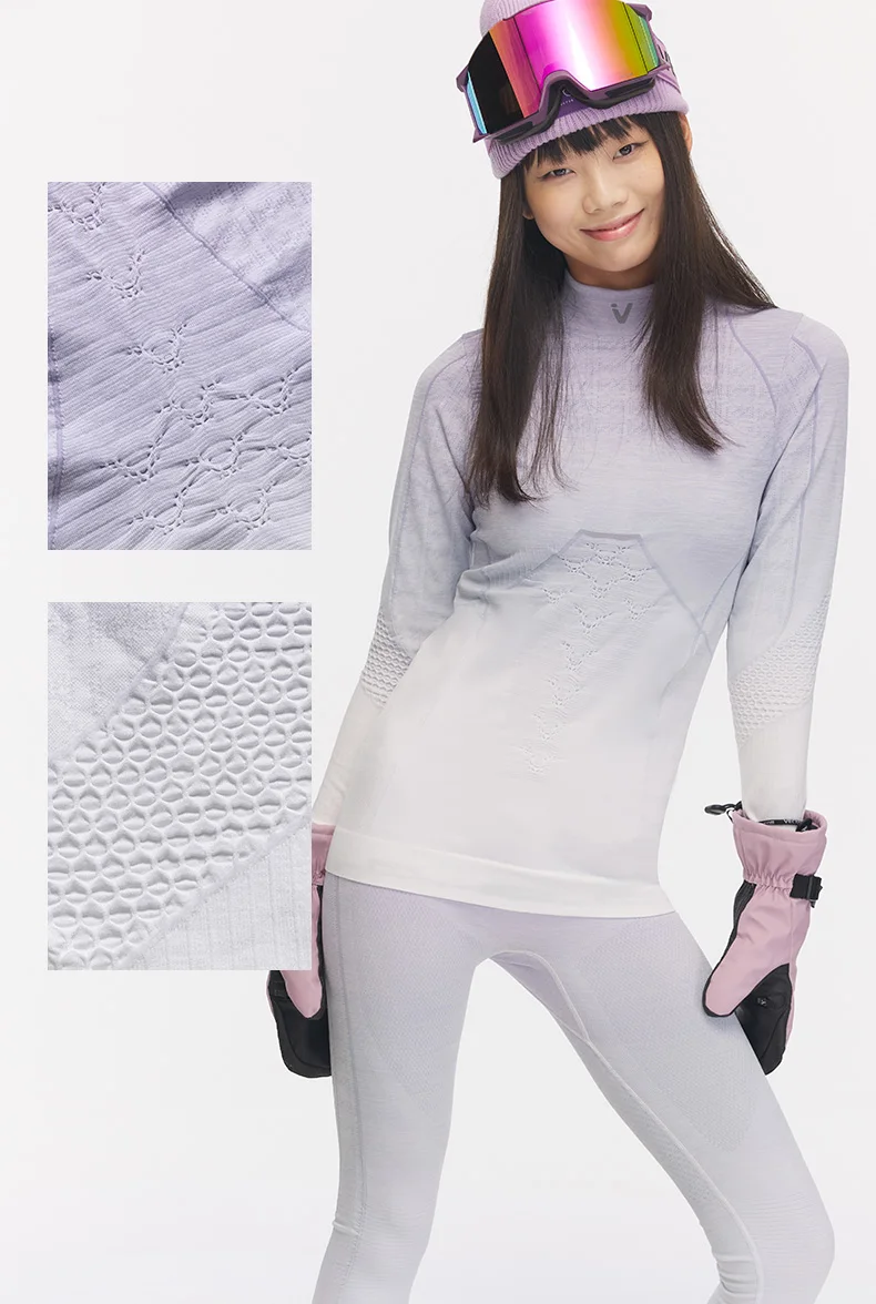 Women's long underwear for skiing - VECTOR Thermal