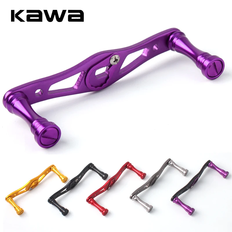 Kawa New 1pc Fishing Reel Handle Metal Handle Wit Alloy Knobs Suit A/D/S Casting Fishing Reel For Promotion DIY Tackle Accessory