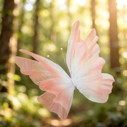 Handcrafted Butterfly - Perfect for Home Decor, Weddings, Festival Parties, and DIY Birthday Decorations (Light brown)